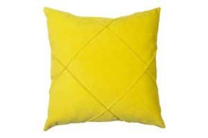 Coussin jaune