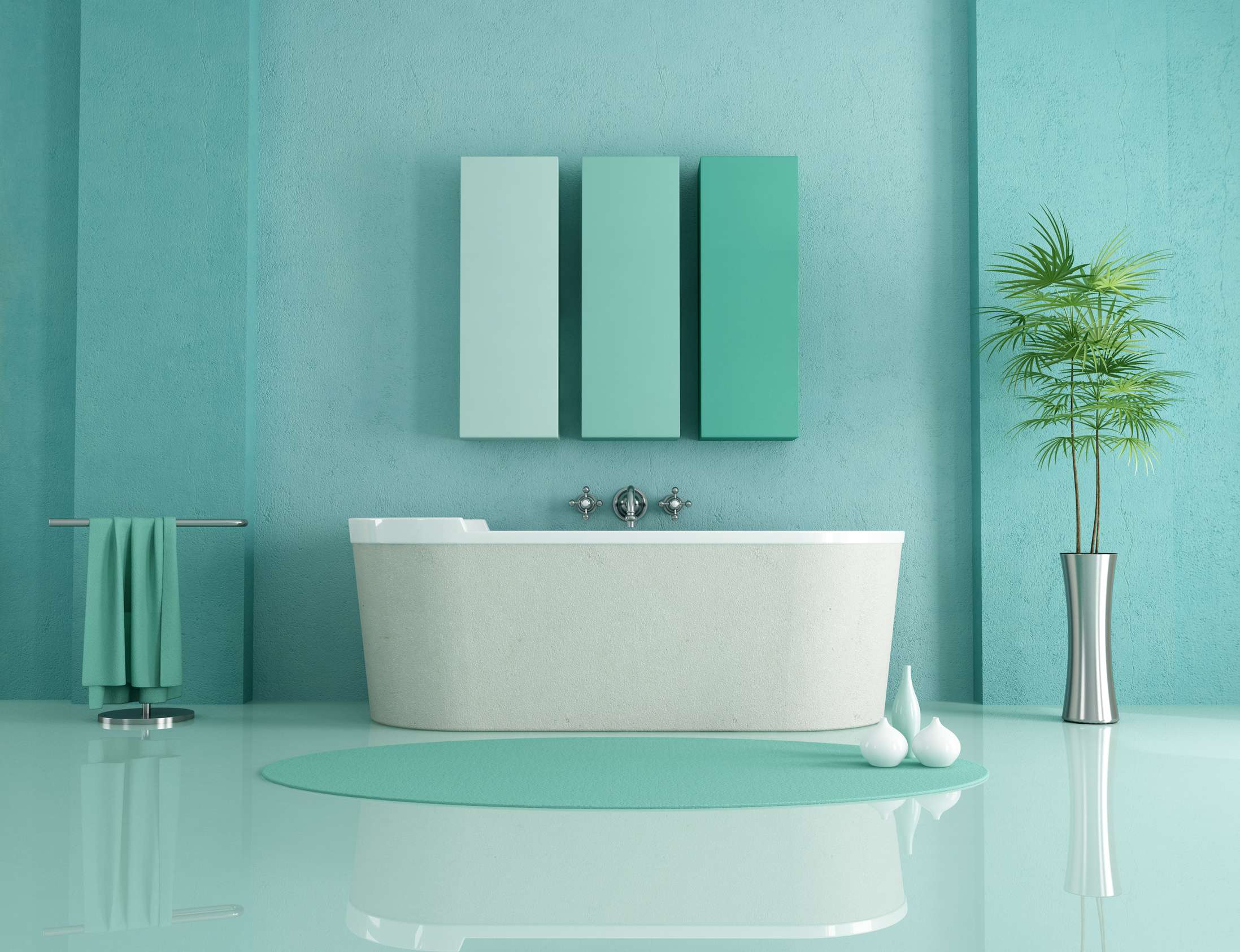 La salle de bain couleur par couleur : quelle teinte choisir?