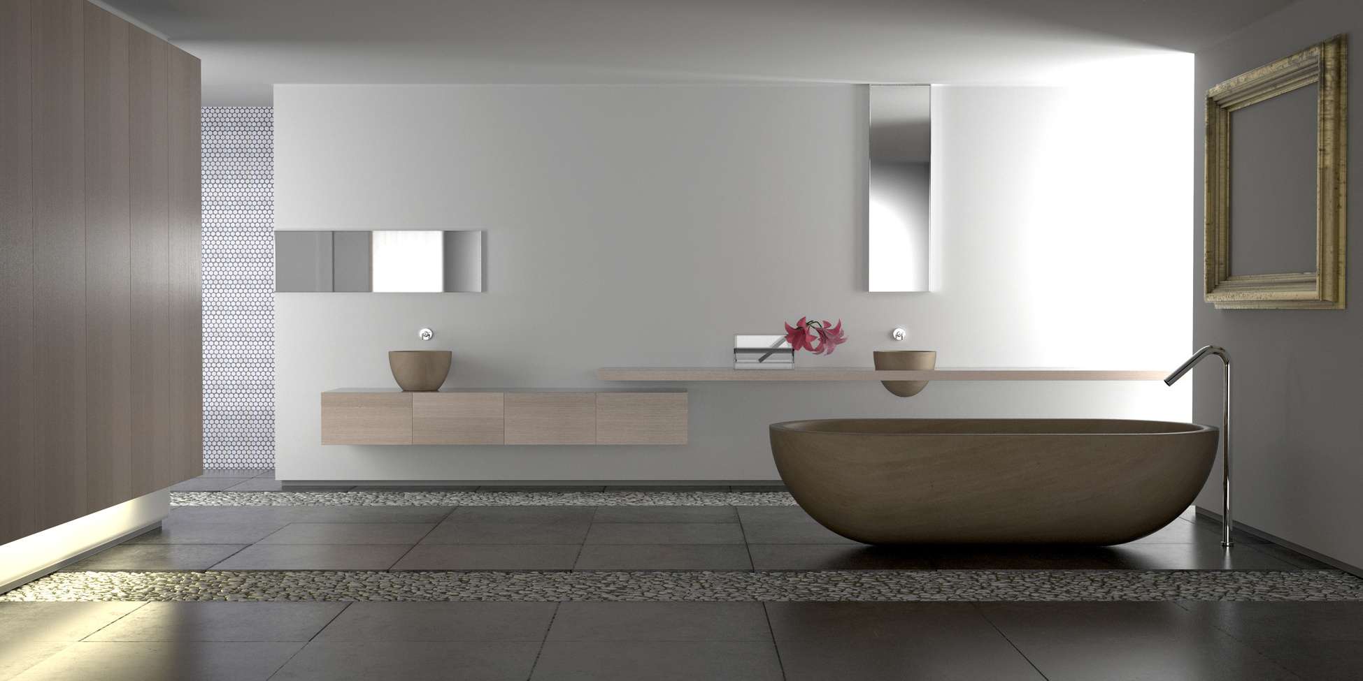 Luxury modern bathroom